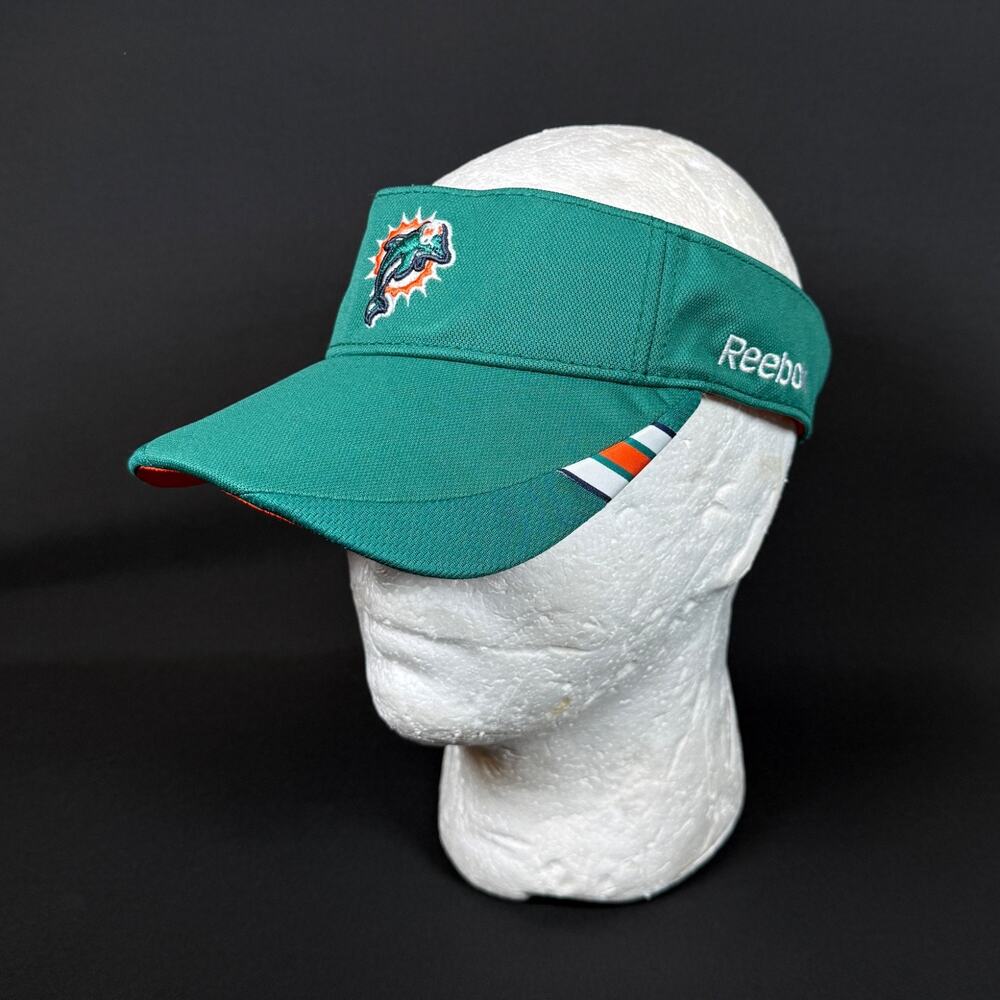Vintage Miami Dolphins Reebok NFL Visor Adult Adjustable cap hat